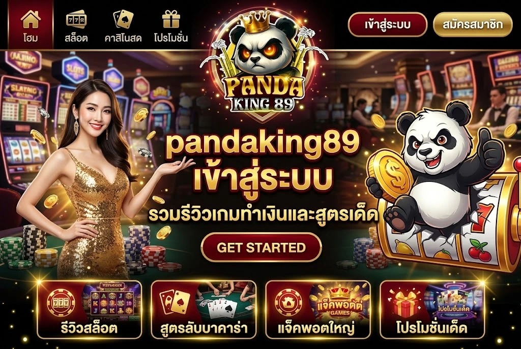 pandaking89 เข้าสู่ระบบ